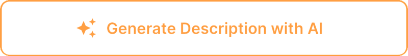 Generate Description with AI button